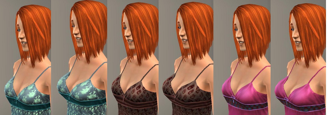 Mod The Sims - A cup to C cup Maxis Breast Enhancements One for every  clothing category DABOOBS!