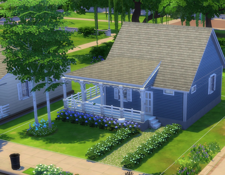 Country House With Wrap Around Porch, How To Do A Wrap Around Roof Sims 4