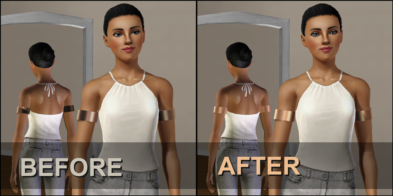 Mod The Sims Marik Ishtar's Egyptian Armbands from YuGiOh