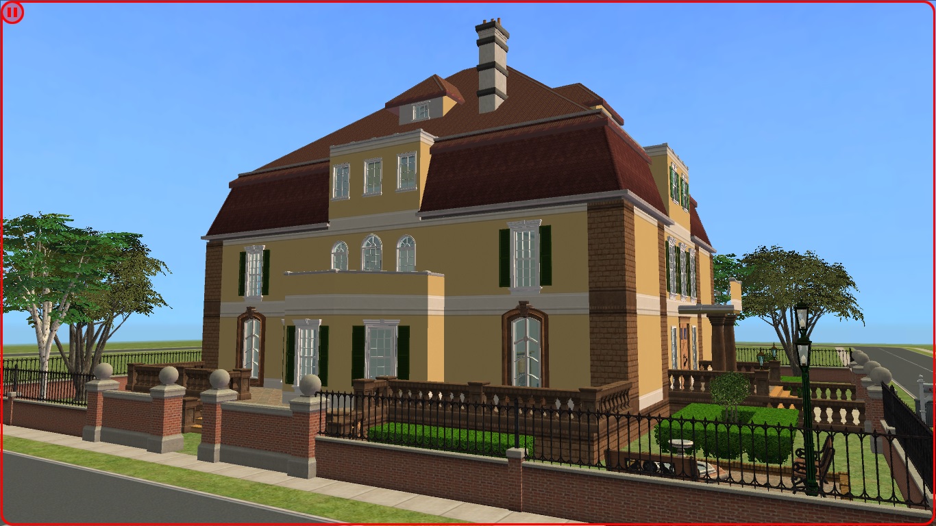 Mod The Sims - Villa Chillingworth - German style villa unfurnished