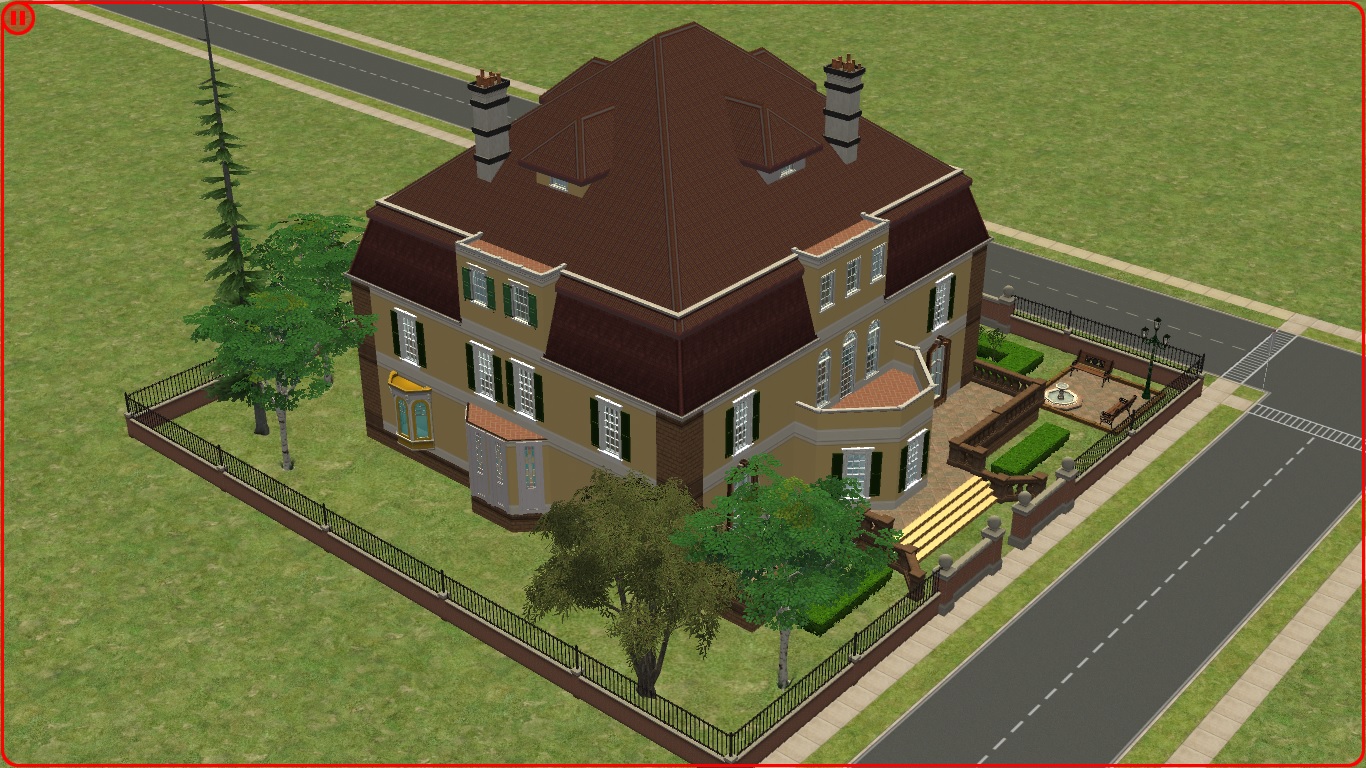 Mod The Sims - Villa Chillingworth - German style villa unfurnished