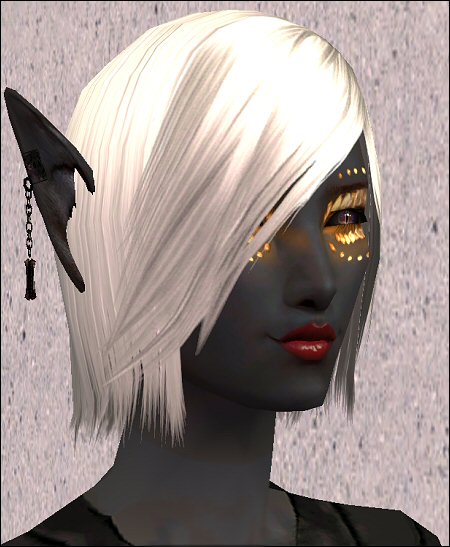 Mod The Sims - [Schuldig] Shorter Edits of H.Lin's 002 hair {Females}