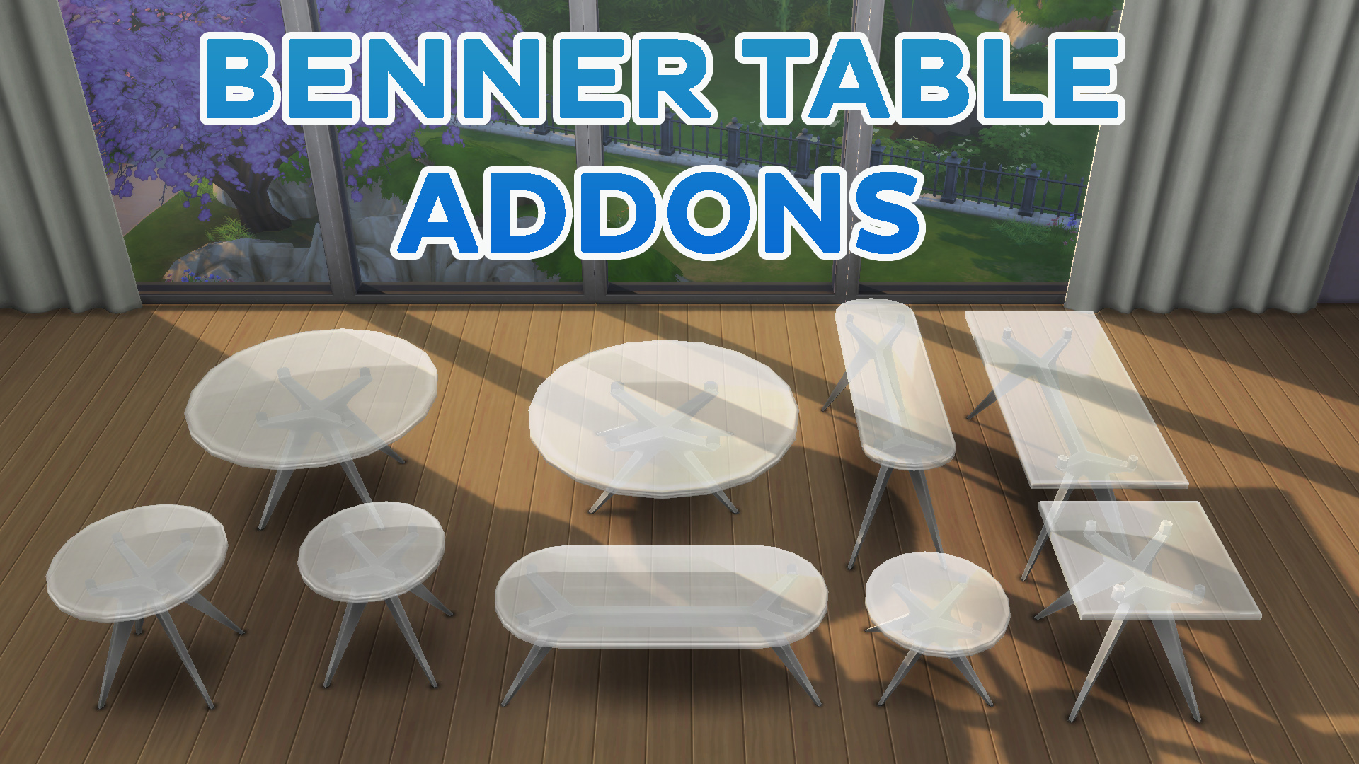 Mod The Sims - Benner Table Add-ons + Recolors!