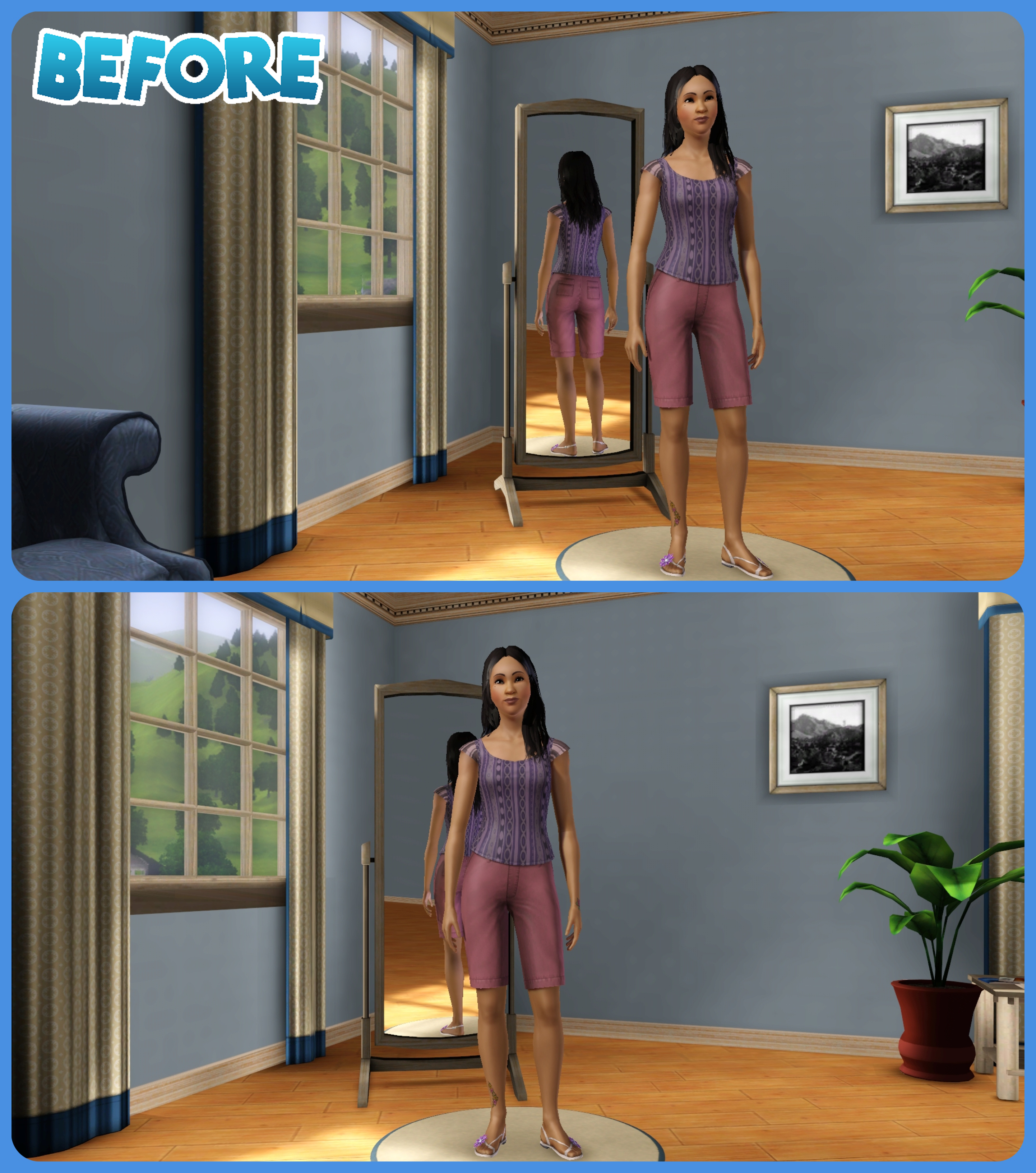 Mod The Sims - The Sims 3 CAS Room Recolored (+ PETS)