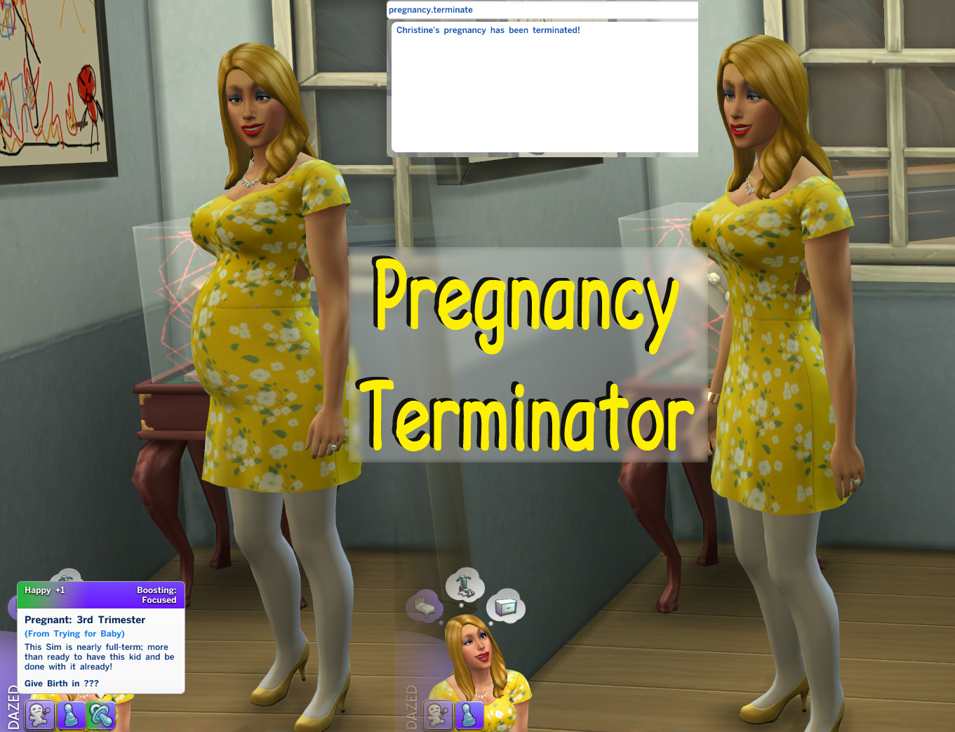realistic pregnancy mod sims 4 download