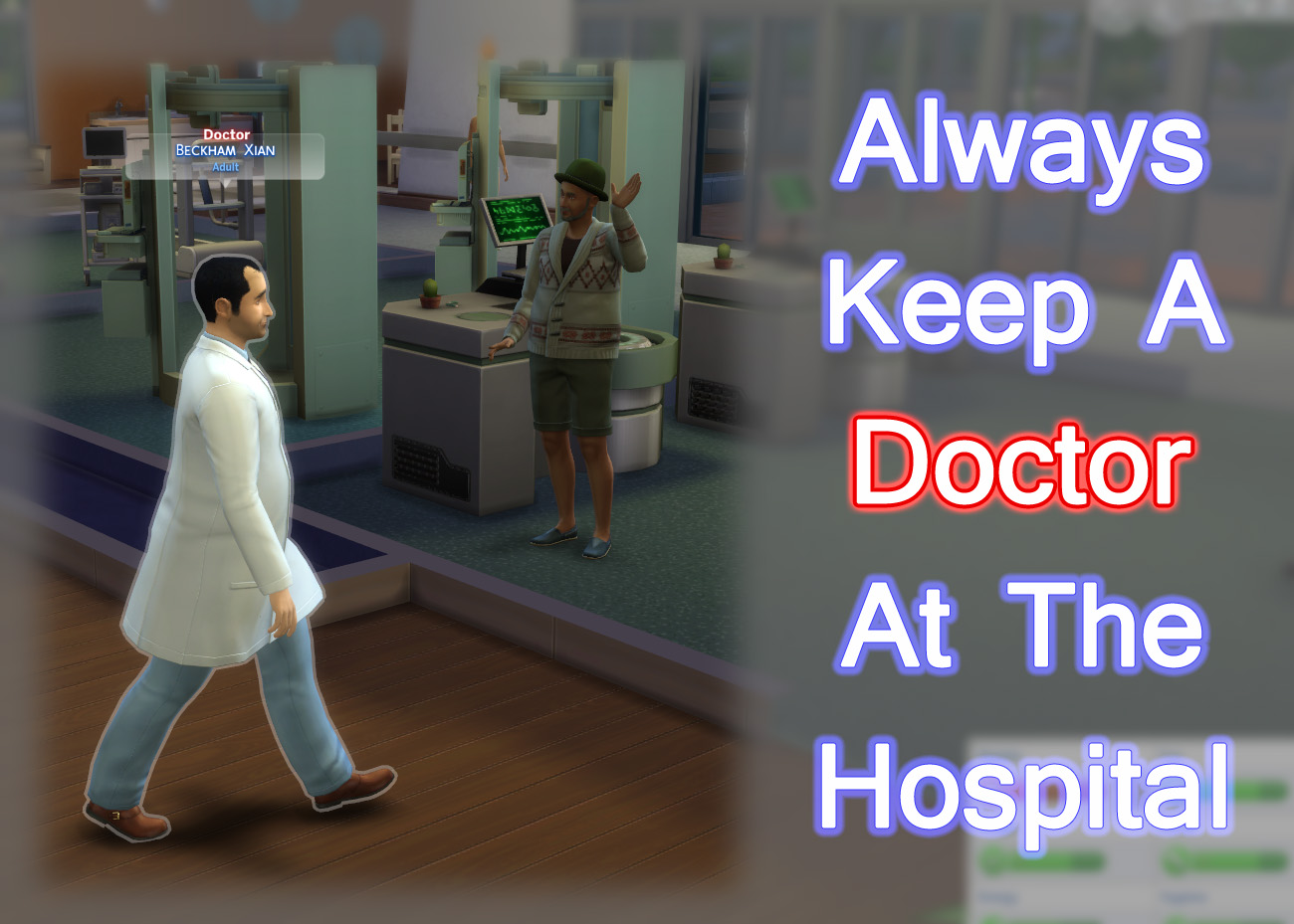 Mod The Sims Always Keep A Doctor At Hospital Bugfix V5