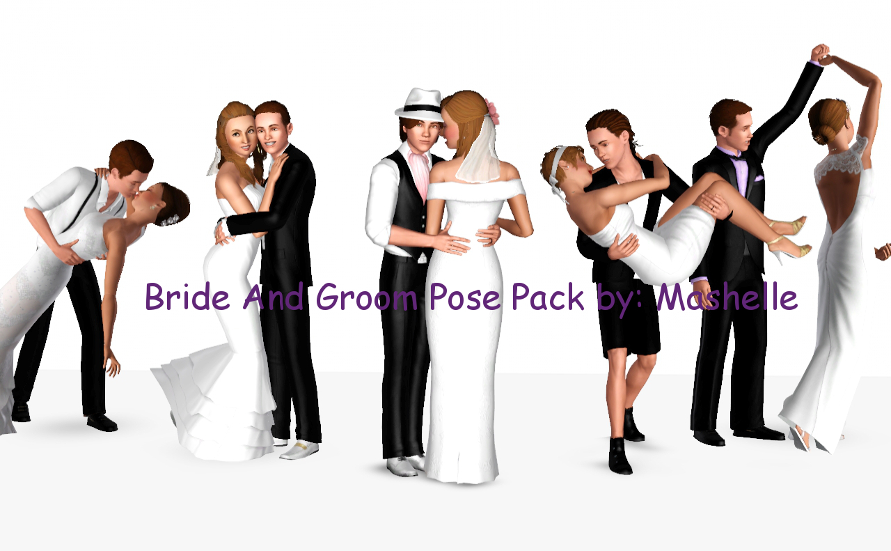 Emily CC Finds — poses-by-bee: Couple Pose Set 2 - Sims 3 This...
