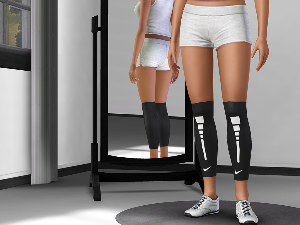 Campeonato Virgen Actuación Mod The Sims - Nike Leg Sleeves