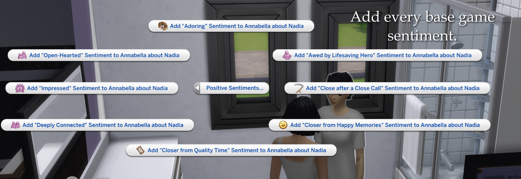 Mod The Sims - Easy Sentiment Cheats v0.8