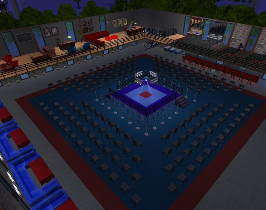 Mod The Sims - *Fight Club* 3X3 Community Boxing Ring
