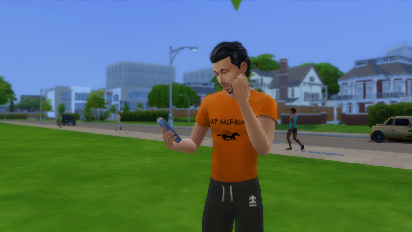 Mod The Sims - Camp half-blood adult t-shirt (from Percy Jackson)