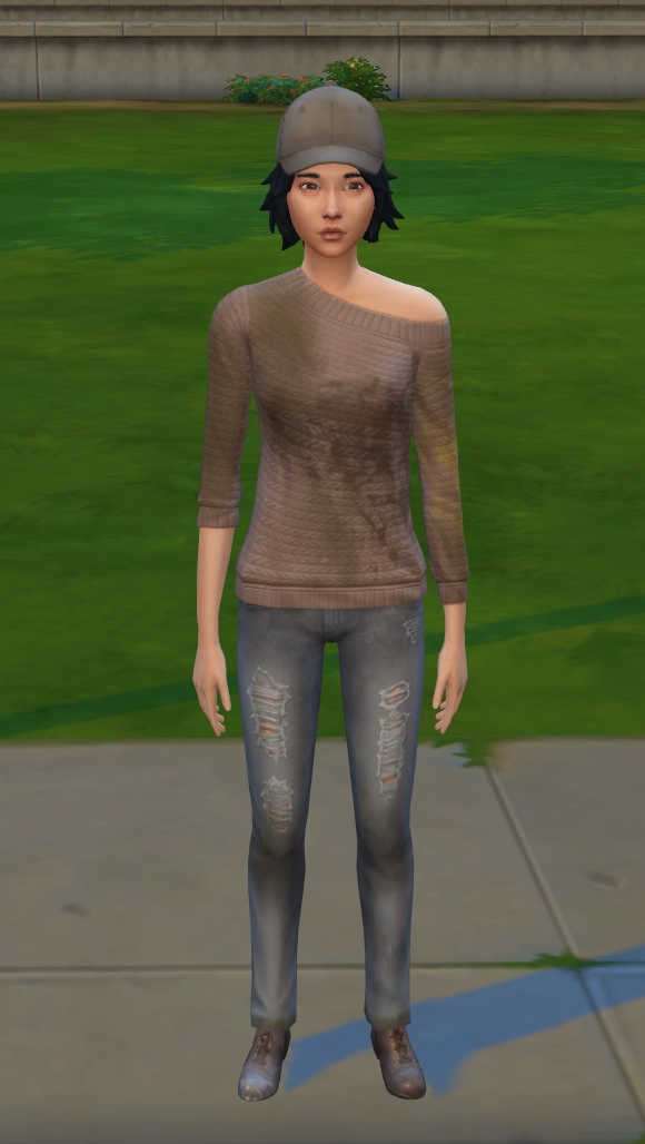 Mod The Sims - Adult Female Homeless Clothes