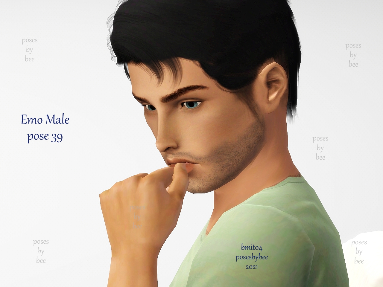 Mod The Sims - Posebox no.7 (Reference: Harry Styles)