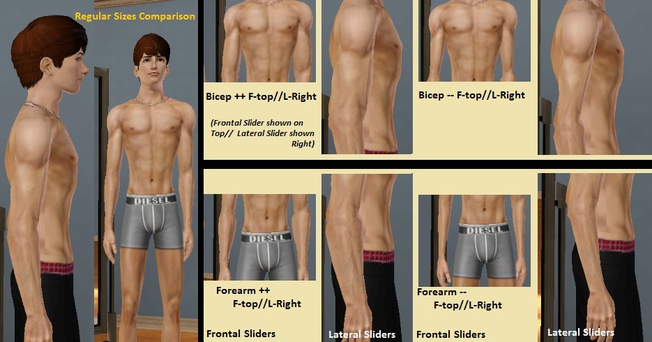 Mod The Sims - [Update] Sims Body Essentials: A Complete Set of Body Sliders