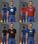 Mod The Sims - NHL T-Shirts 2020