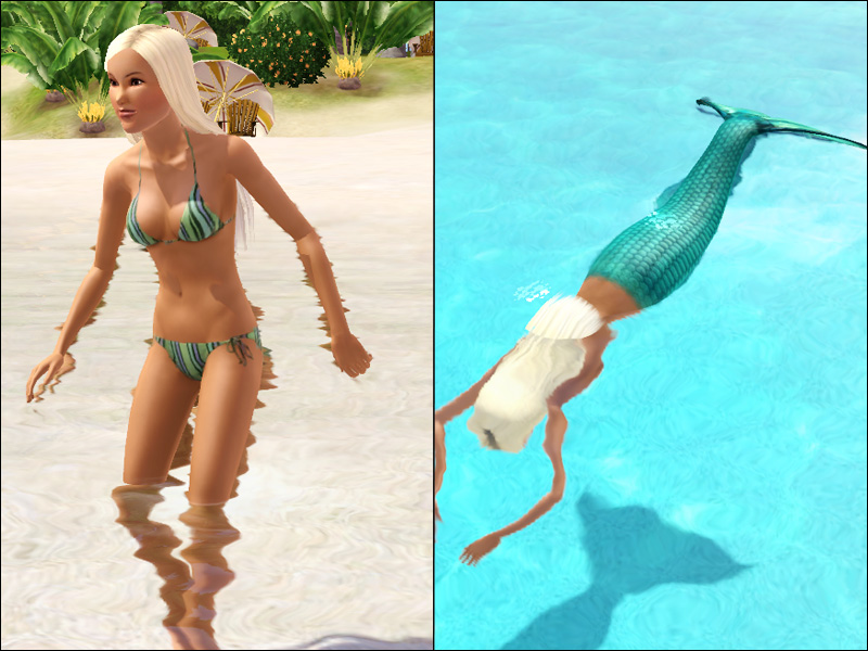 Mod The Sims No Scales For Human Mermaids