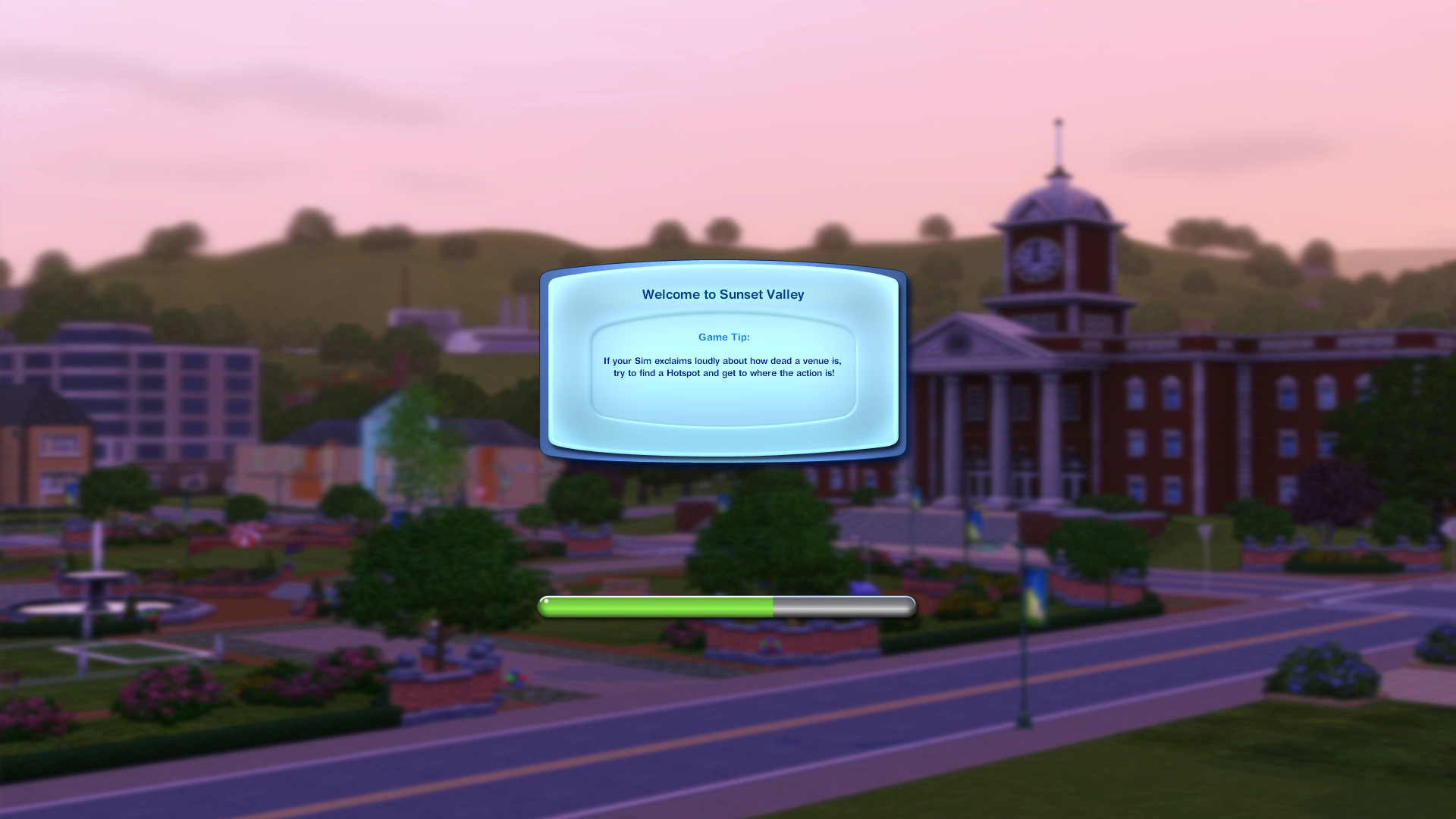 sims 3 travel stuck on loading screen