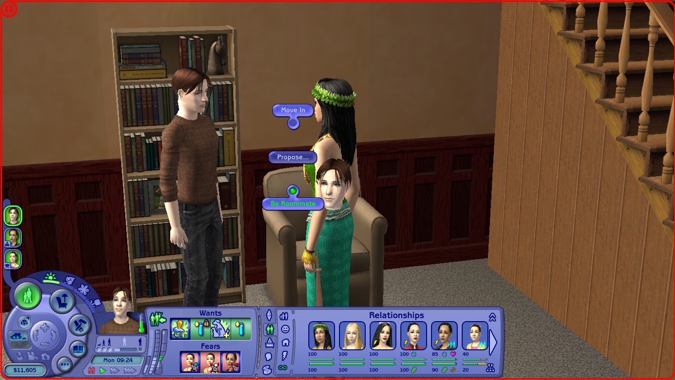 Sims 3? roommate can a marry you in 