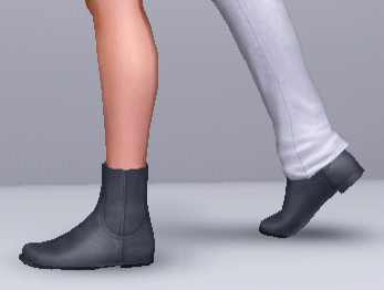 The Sims - Short Riding Boots (that work with pants)