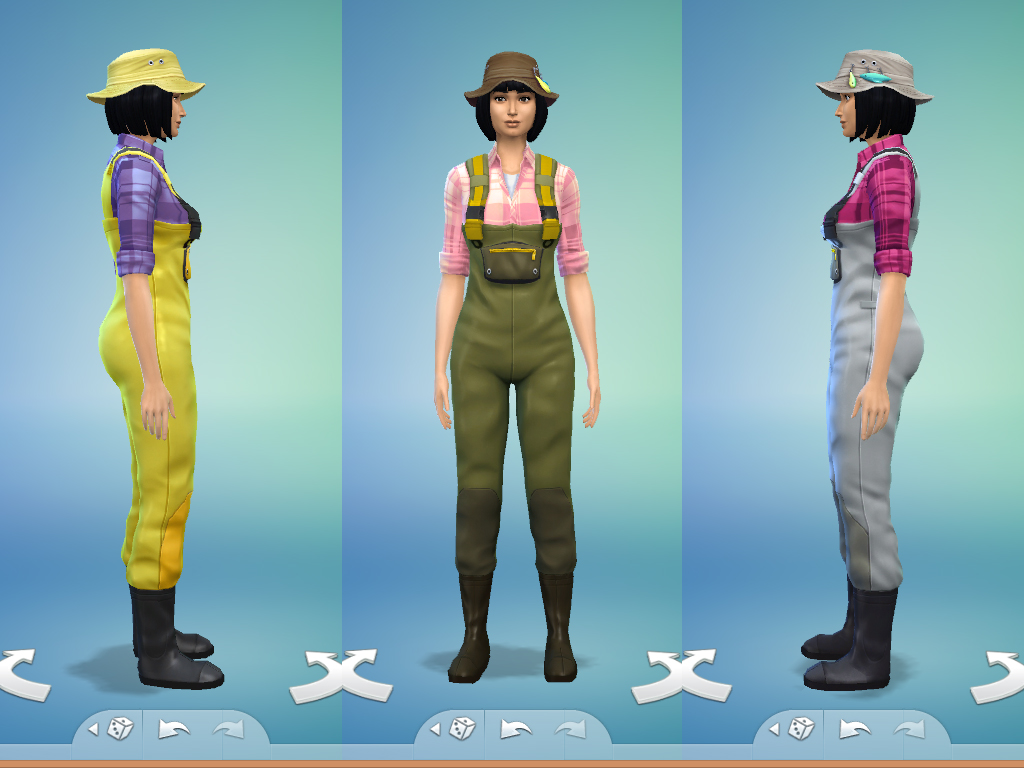 Mod The Sims - Fisherman Outfit - *FIXED!