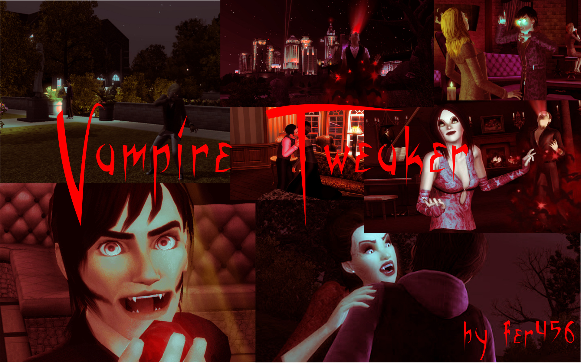 Vampire sims mods 3 Vampire Mods