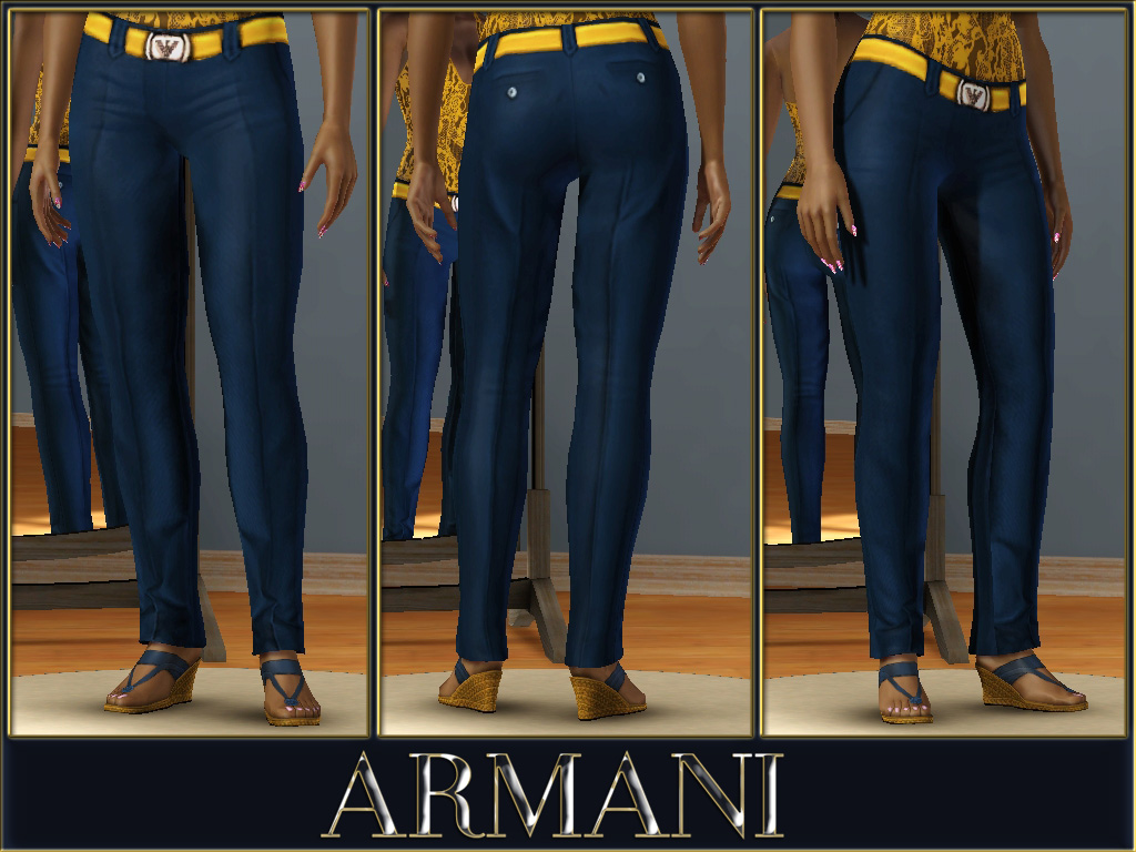 Stretch cashmere and cotton trousers | GIORGIO ARMANI Man