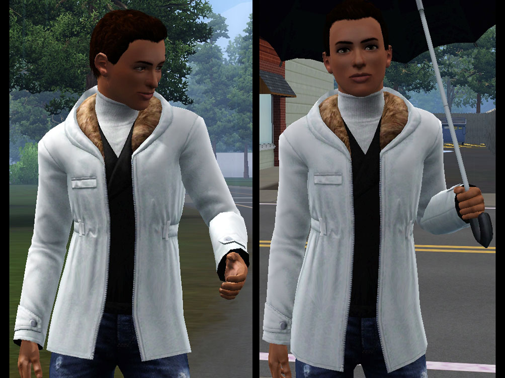 Sims 4 male jacket accessory