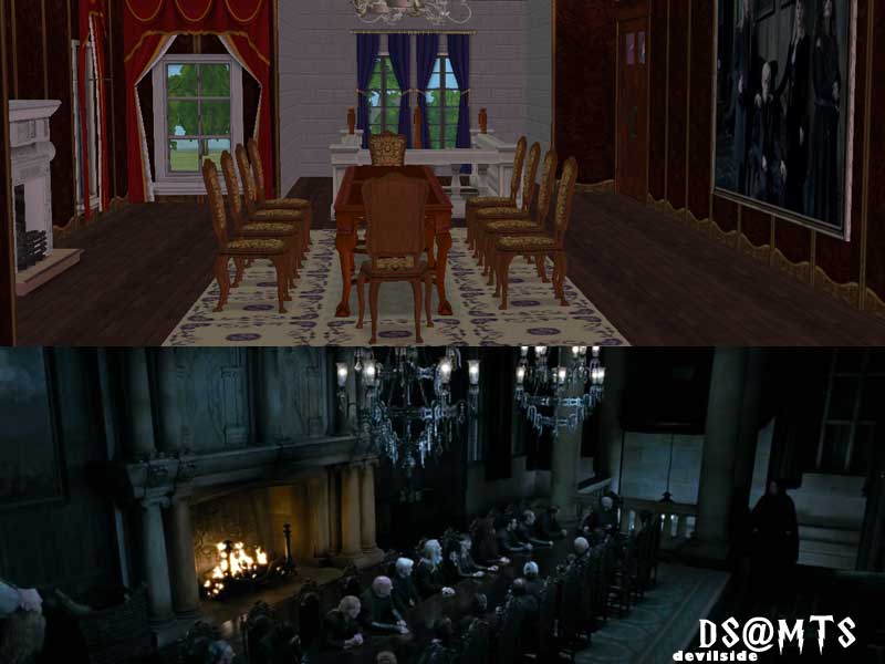 Mod The Sims Malfoy Manor