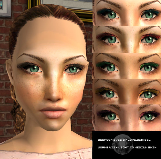Mod The Sims Bedroom Eyes Eyeshadow