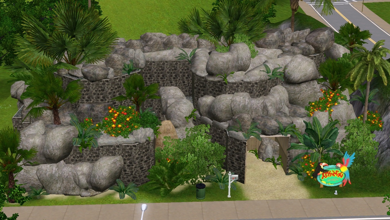 Mod The Sims - The Jungle Nook (No CC)