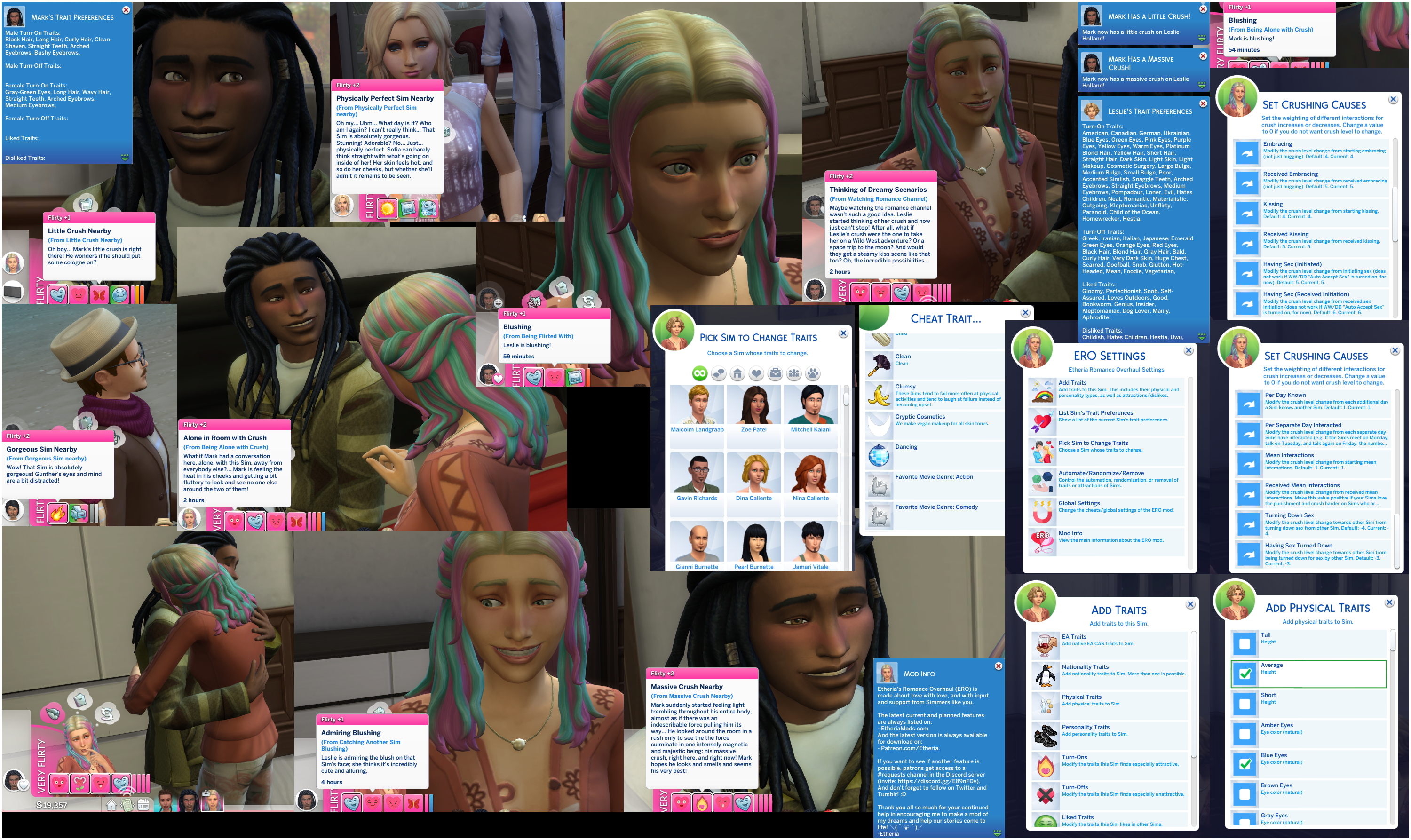 u^  Sims hair, Sims 4, Sims mods