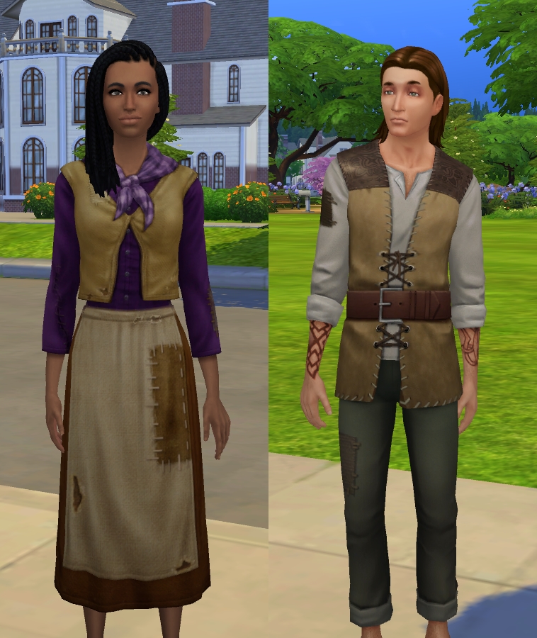 Mod The Sims - Hermit Outfit Unlockers