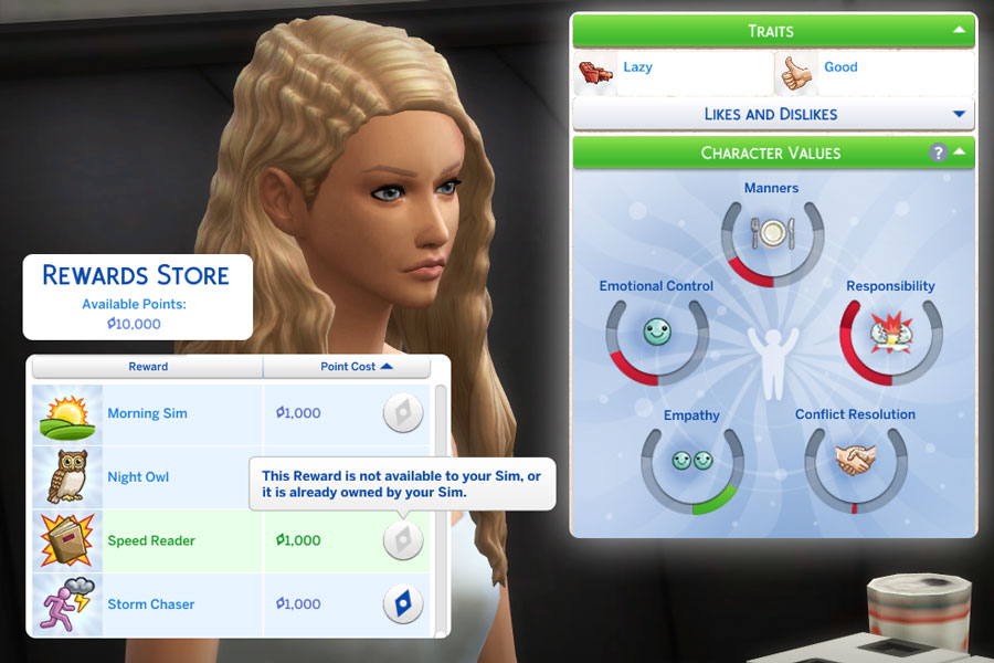 The Sims 4 Parenthood: Character values cheats, traits & more