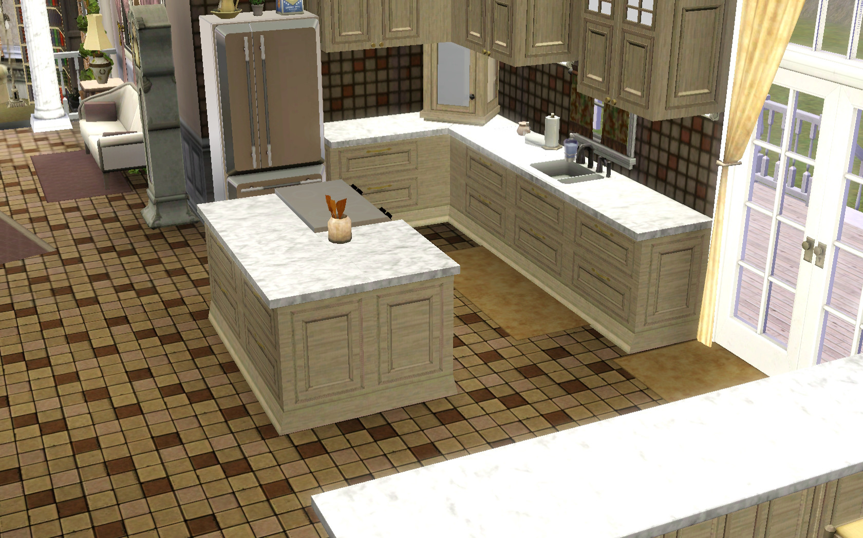 Mod The Sims - Winslow Colonial 4Bed 4Bath