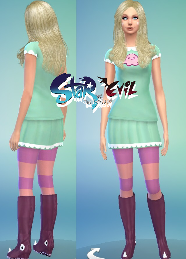 prometedor apagado sentido Mod The Sims - Star Vs the Forces of Evil outfit