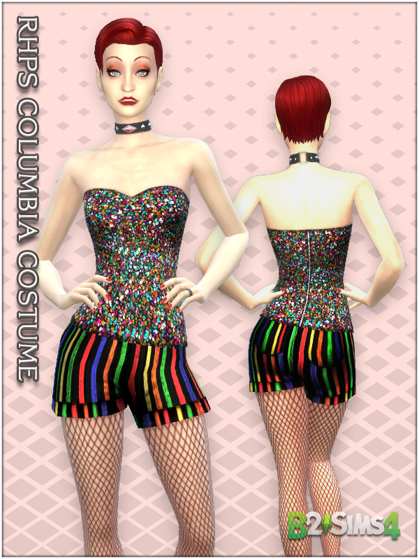 hvor ofte Jernbanestation reagere Mod The Sims - Rocky Horror Costume - Columbia (3 Parts)