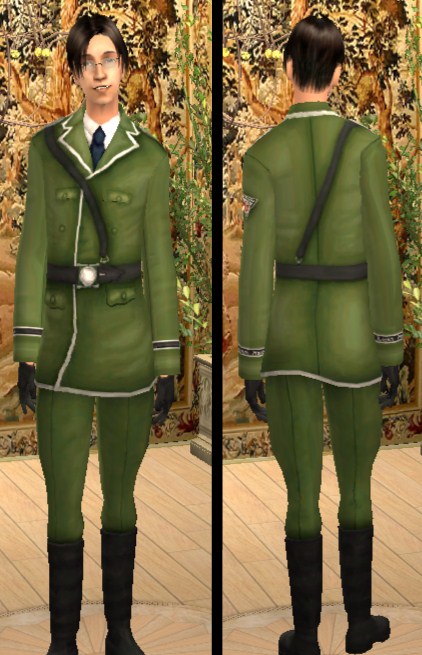Mod The Sims - Military Uniforms - Maiden Rose