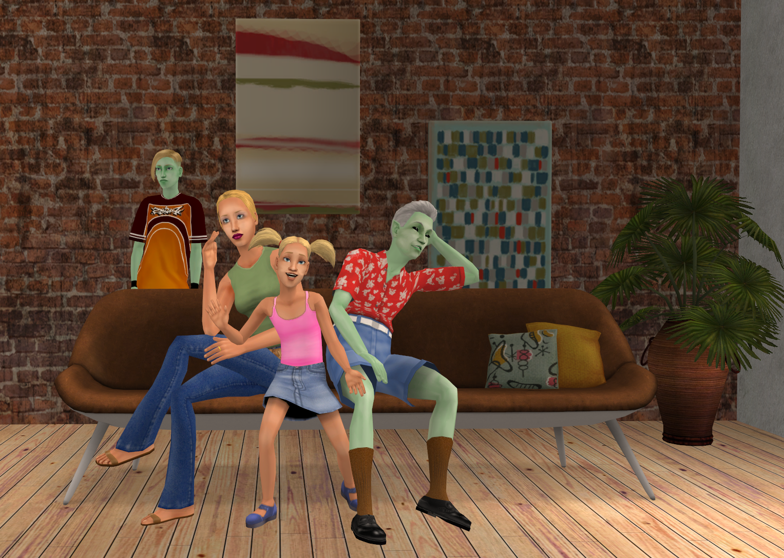Mod The Sims Genetically Correct Clean Template Strangetown With
