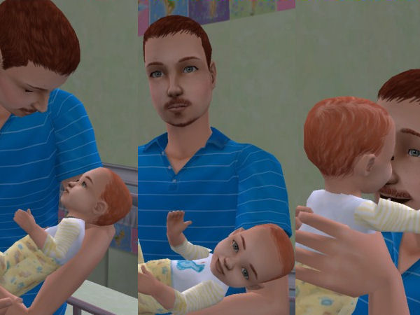 Name the Father  Sims, Sims 2, Sims 2 hair