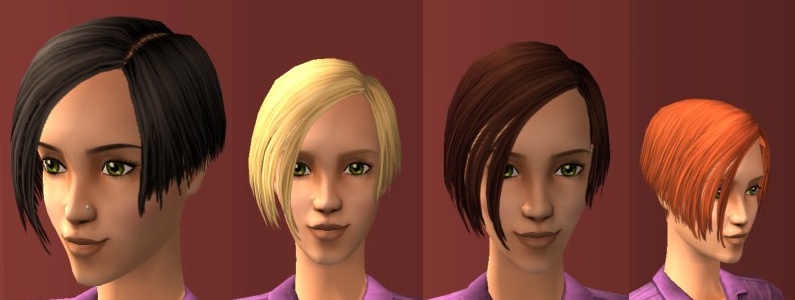 Mod The Sims Maxis Choppy Hair Replacement non defaults Added  Mod The Sims Maxis Choppy Hair Replacement non defaults Added