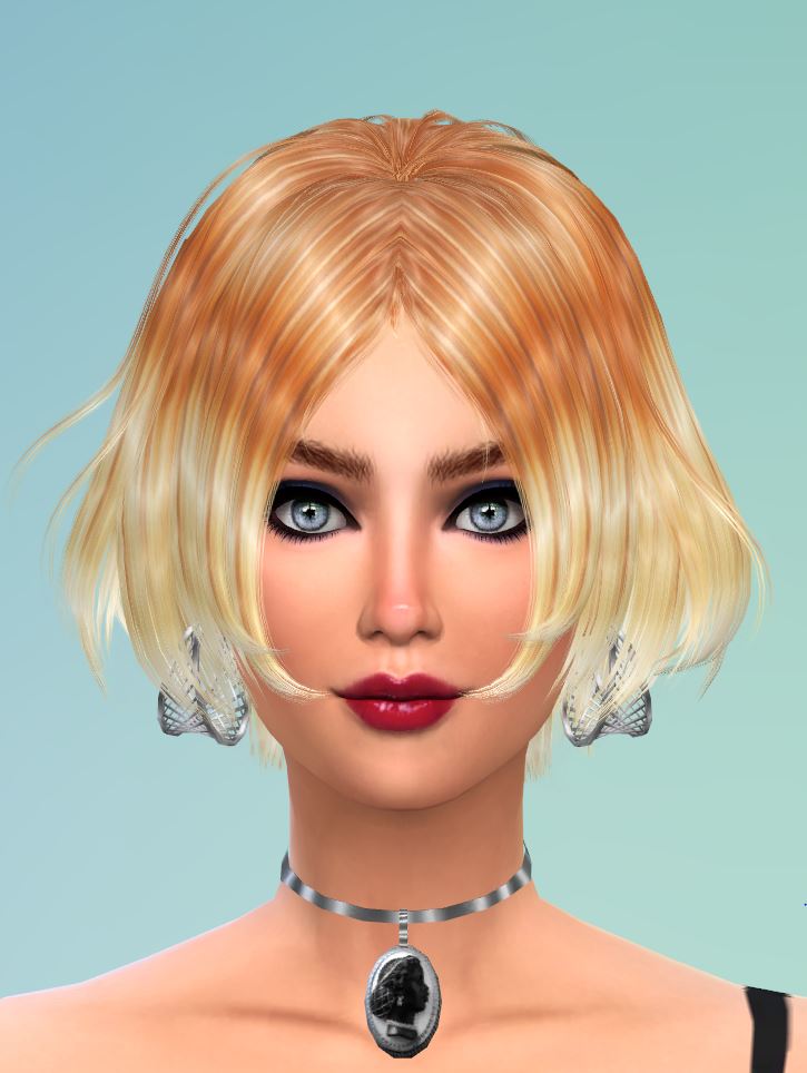 Mod The Sims - 38 Re-colors of Newsea J087 Vince Female Hair