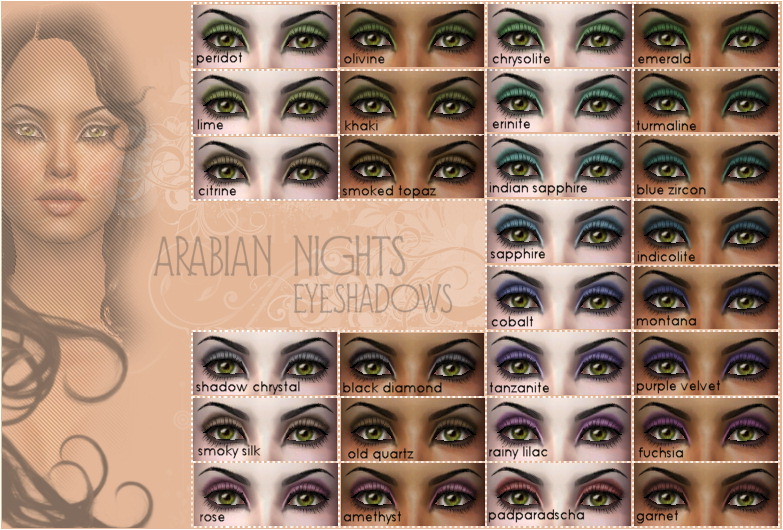 arabian nights eye makeup