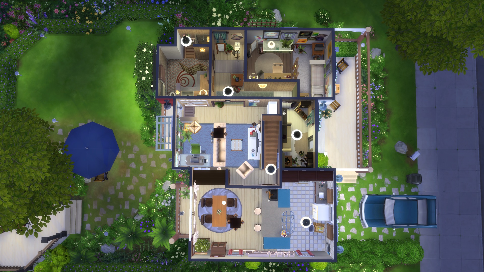 Mod The Sims 30x20 Suburban House No CC