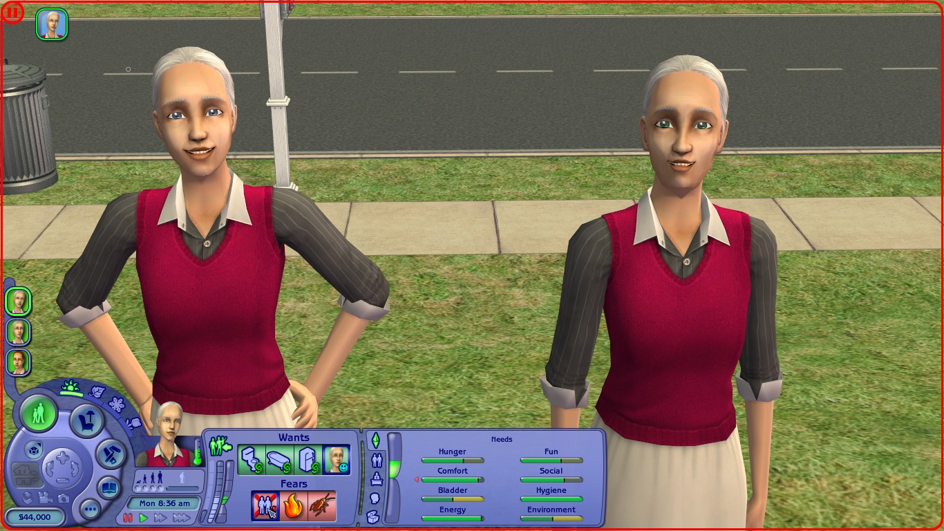 Mod The Sims Default Face ReplacementsElders Use Adult Face Templates