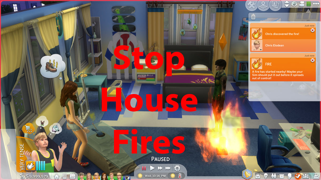 Mod The Sims - No More House Fires