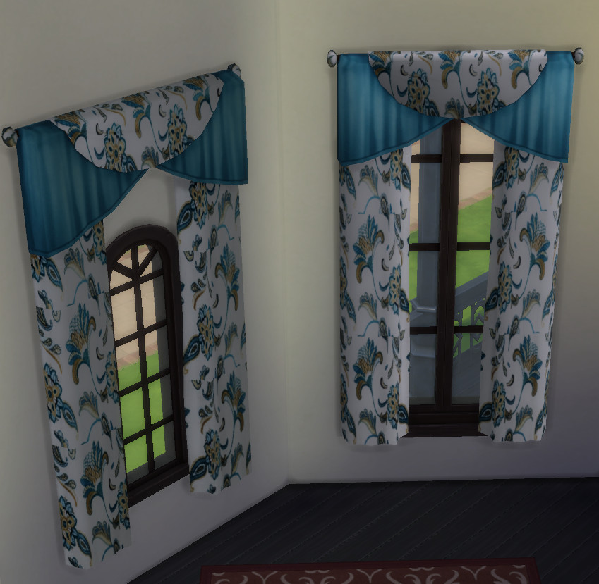 Mod The Sims - Recoloured PeekABoo Curtains