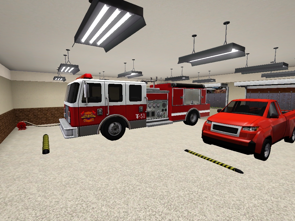 Mod The Sims - Simomon County Fire Station