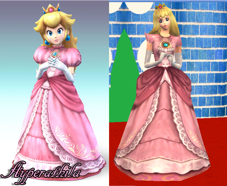 princess peach dress sims 4 PRINCESS PEACH   @laurenwebo on Tumblr