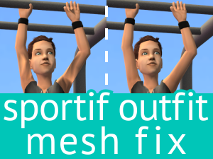 Sportif Outfit Mesh Fix