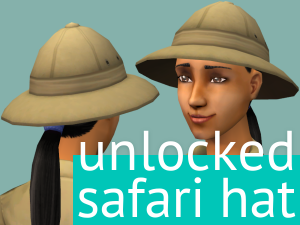 Unlocked Safari Hat